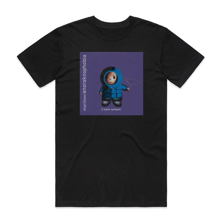 Marillion Anoraknophobia 2 Album Cover T-Shirt Black