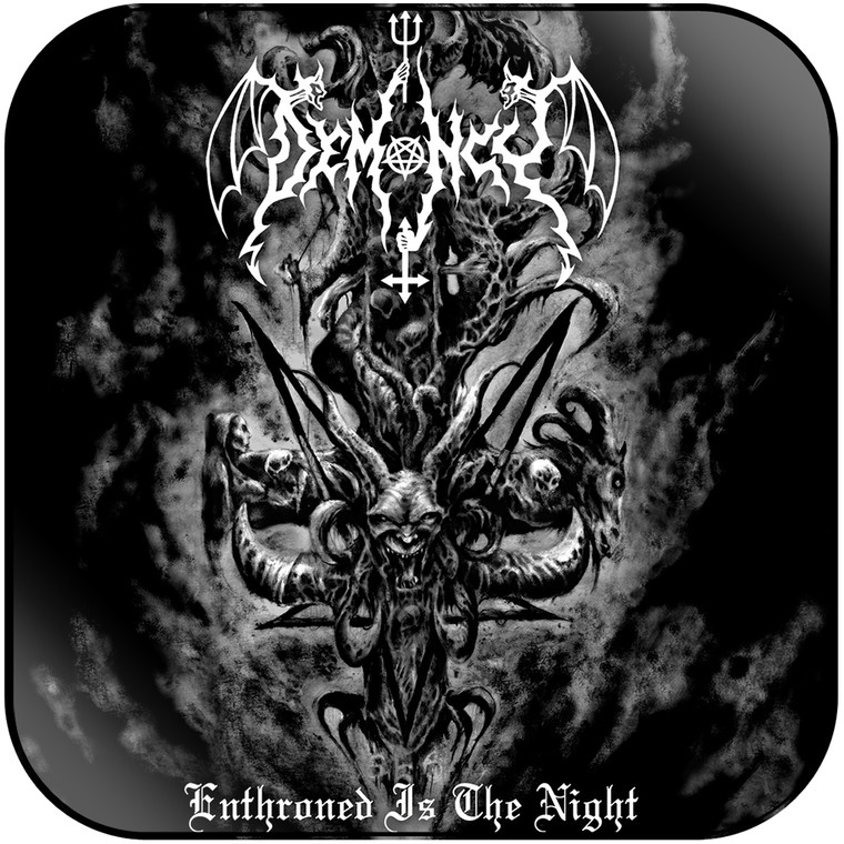 Demoncy Enthroned Is The Night Album Cover Sticker