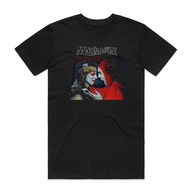 Marillion Assassing Album Cover T-Shirt Black