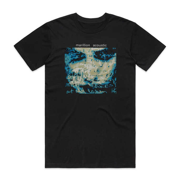 Marillion Acoustic Album Cover T-Shirt Black