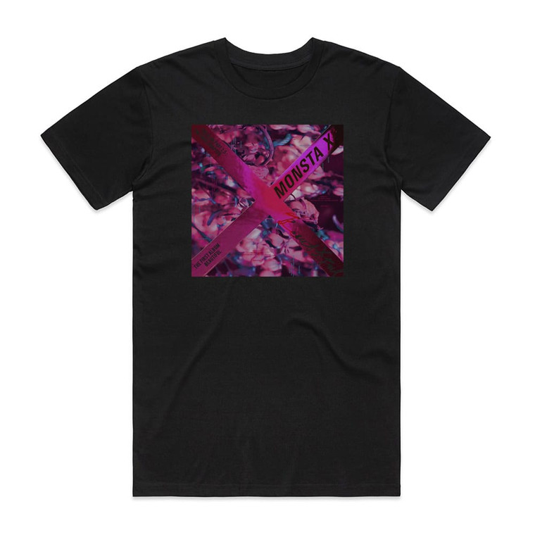 MONSTA X The Clan Part 25 The Final Chapter Beautiful Album Cover T-Shirt Black