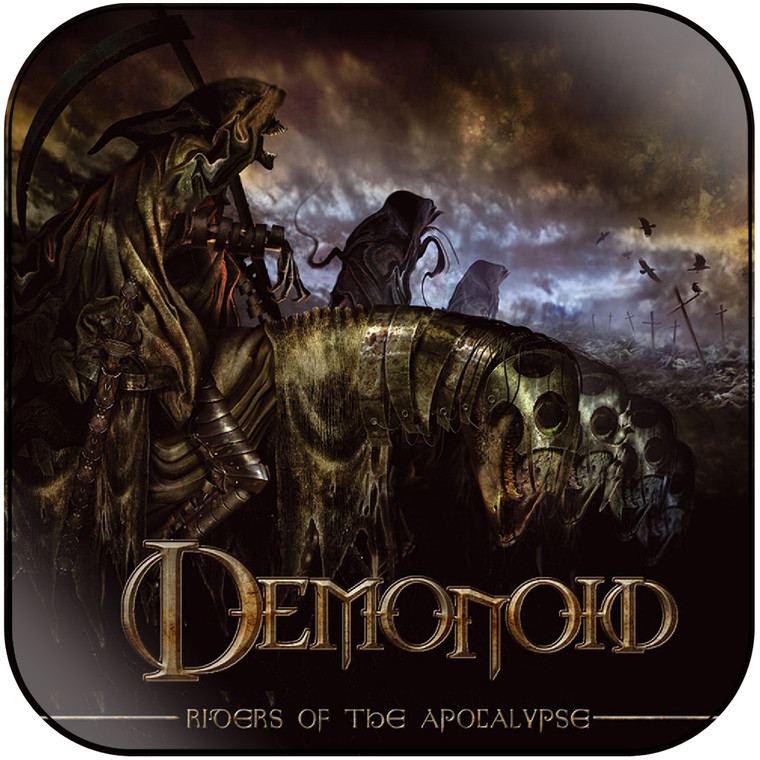 Demonoid Riders Of The Apocalypse Album Cover Sticker
