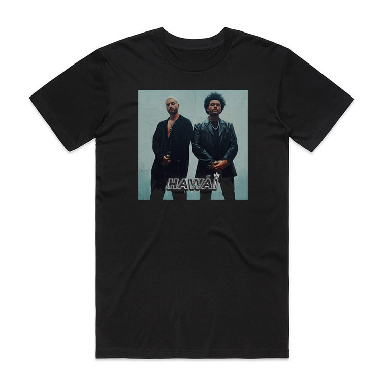 Maluma Hawi Remix Album Cover T-Shirt Black Maluma Hawi Remix Album Cover T-Shirt Black
