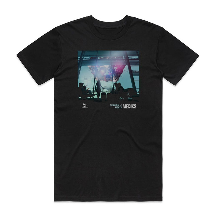 Mediks Terminal Lights Album Cover T-Shirt Black