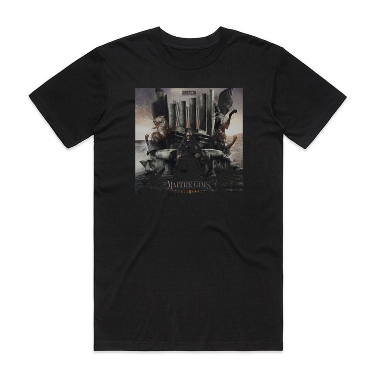 Maitre Gims Subliminal 3 Album Cover T-Shirt Black