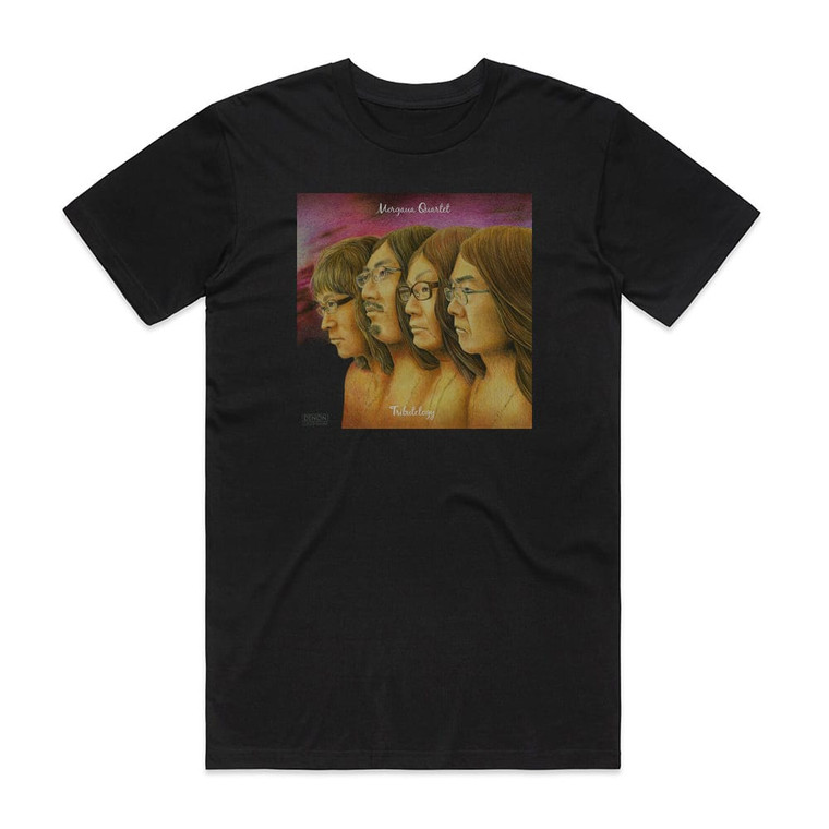 Morgaua Quartet Tributelogy Album Cover T-Shirt Black