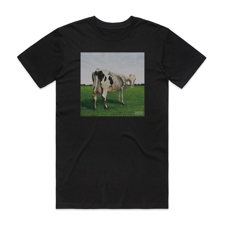Morgaua Quartet Atom Heart Mother Is On The Edge Album Cover T-Shirt Black