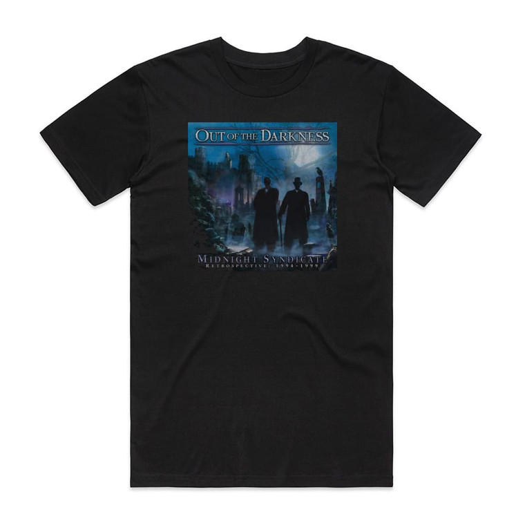 Midnight Syndicate Out Of The Darkness Retrospective 1994 1999 Album Cover T-Shirt Black