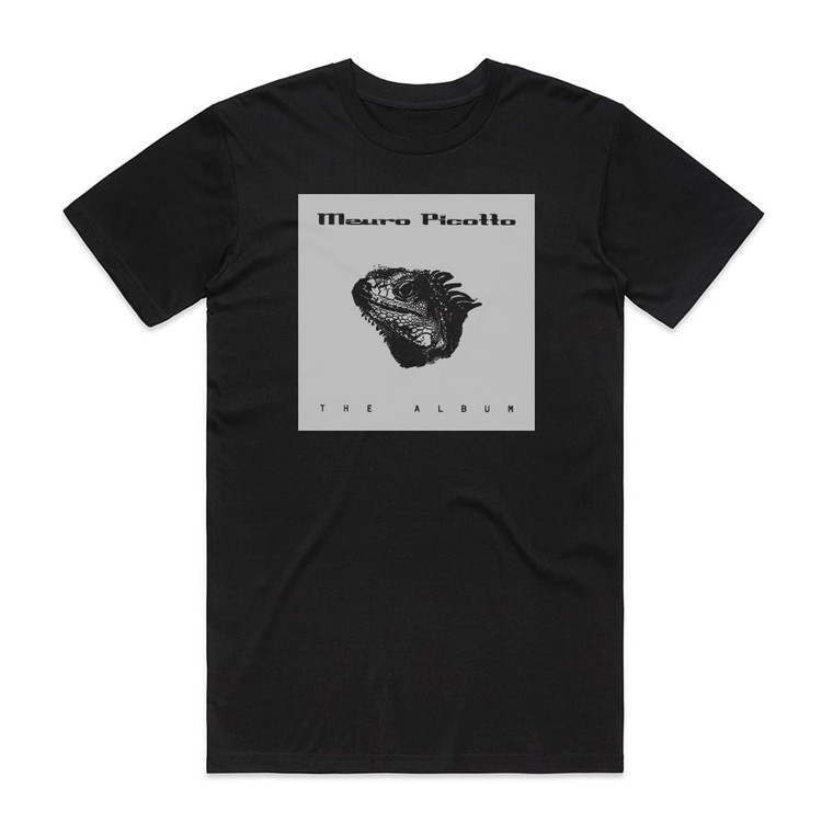Mauro Picotto The Album Album Cover T-Shirt Black