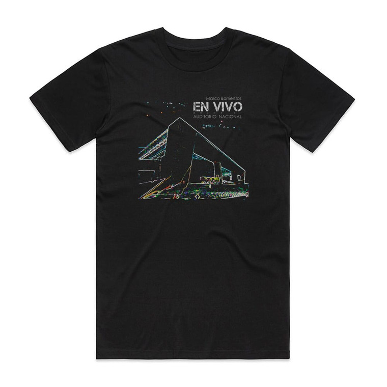Marco Barrientos Marco Barrientos Auditorio Nacional Album Cover T-Shirt Black