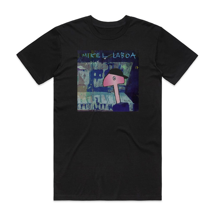 Mikel Laboa Xoriek Album Cover T-Shirt Black