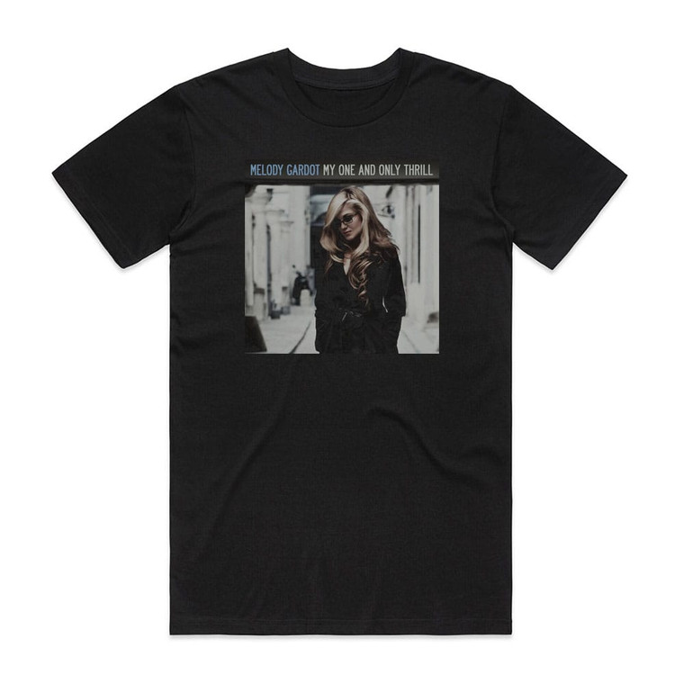 Melody Gardot My One And Only Thrill 1 Album Cover T-Shirt Black