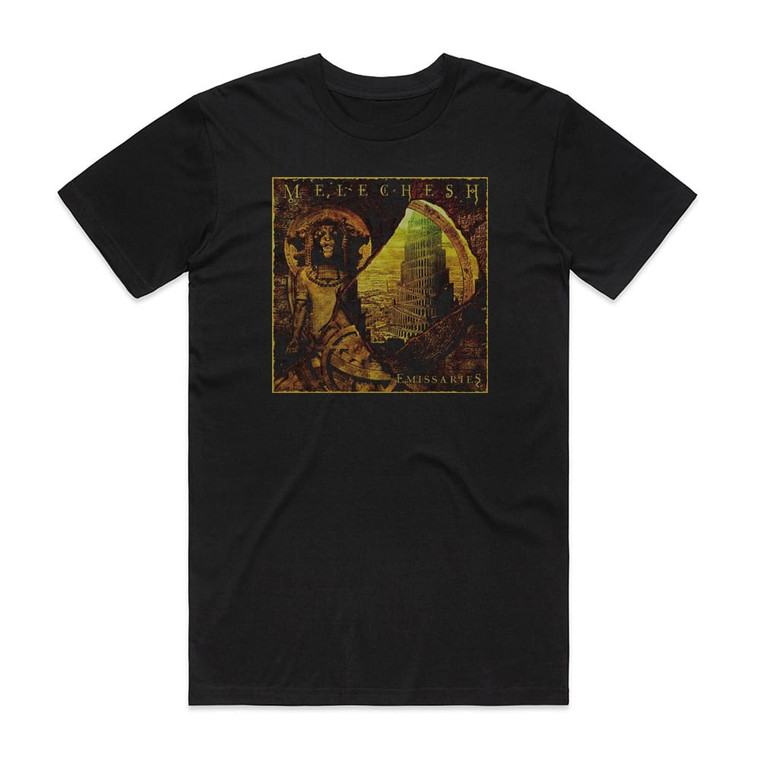 Melechesh Emissaries 1 Album Cover T-Shirt Black