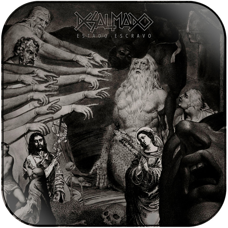 Desalmado Estado Escravo Album Cover Sticker