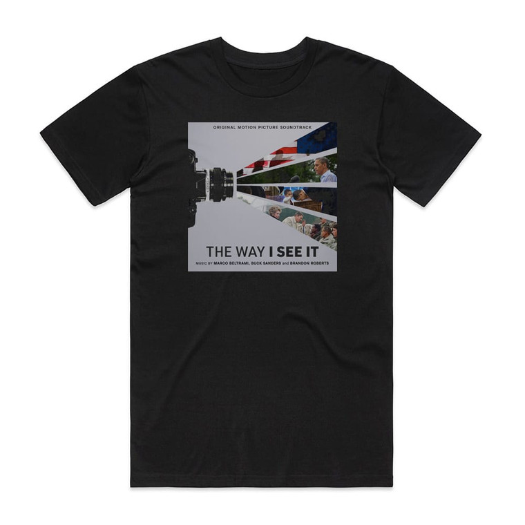 Marco Beltrami The Way I See It Album Cover T-Shirt Black Marco Beltrami The Way I See It Album Cover T-Shirt Black