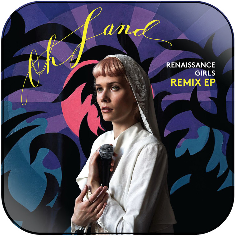 Oh Land Renaissance Girls Album Cover Sticker