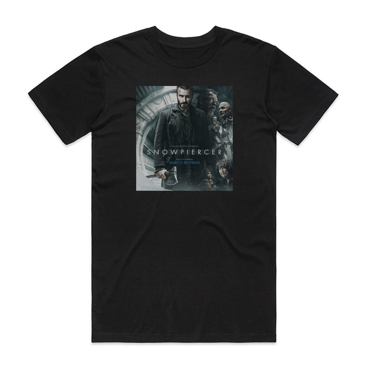 Marco Beltrami Snowpiercer 1 Album Cover T-Shirt Black
