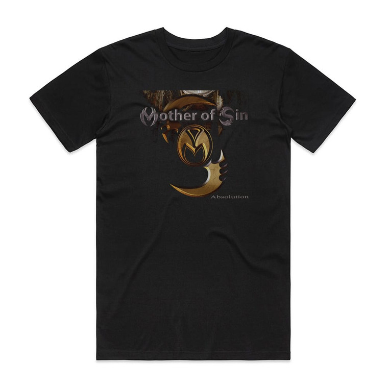 Mother of Sin Absolution Album Cover T-Shirt Black