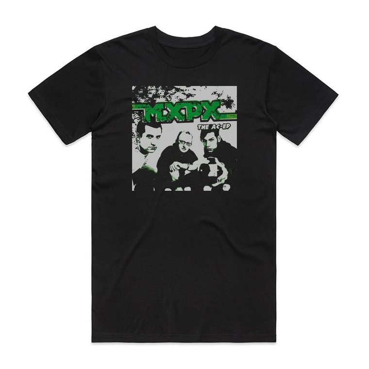 MxPx The Ac Ep Album Cover T-Shirt Black