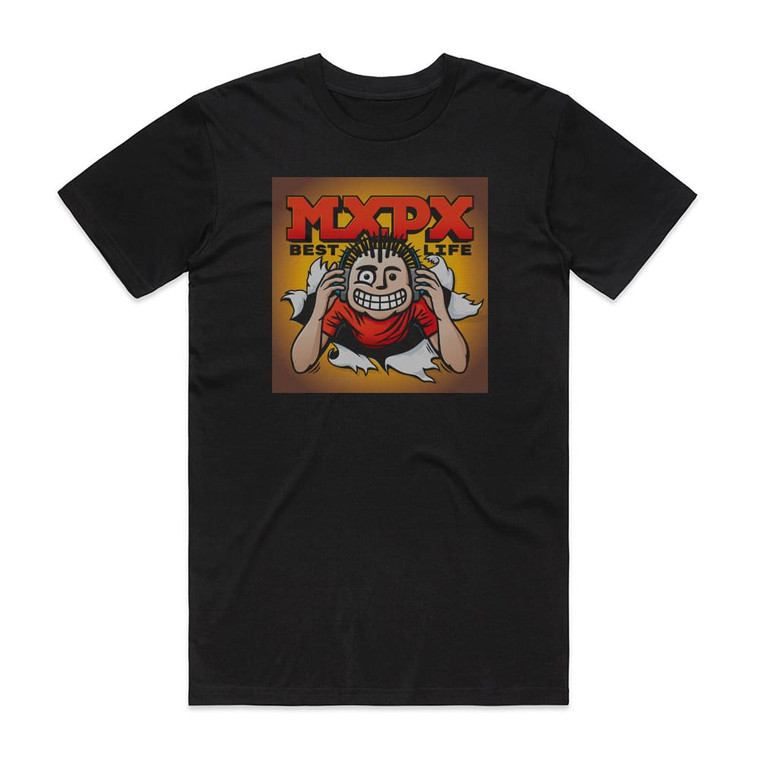 MxPx Best Life Album Cover T-Shirt Black