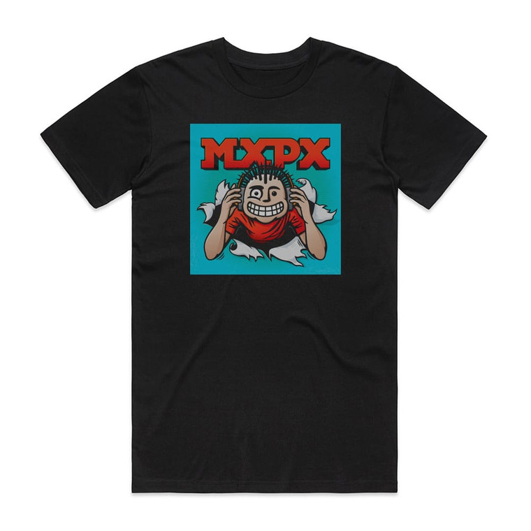 MxPx Mxpx 1 Album Cover T-Shirt Black