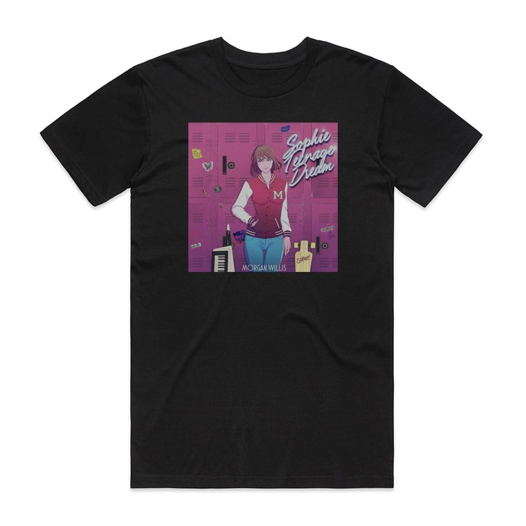 Morgan Willis Sophie Teenage Dream Album Cover T-Shirt Black