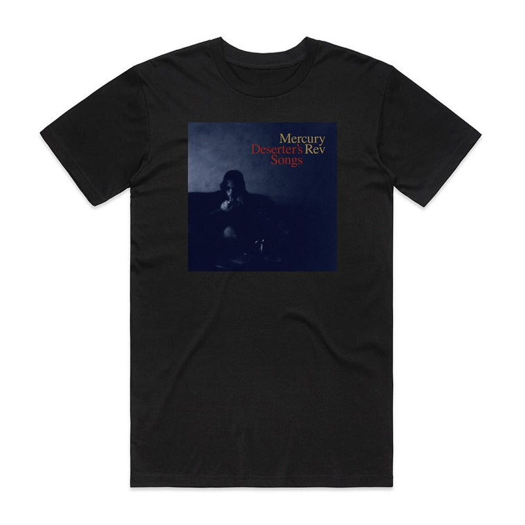 Mercury Rev Deserters Songs Album Cover T-Shirt Black