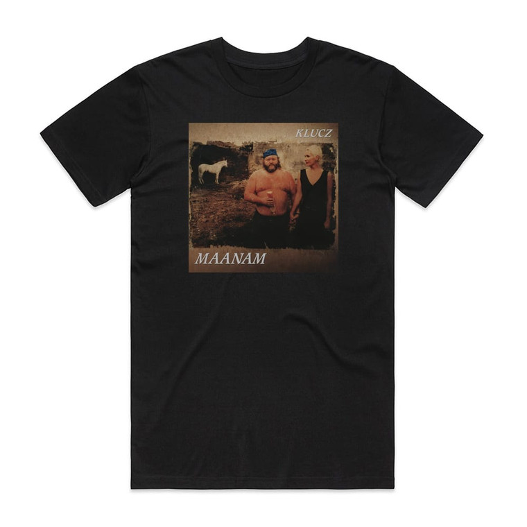 Maanam Klucz Album Cover T-Shirt Black