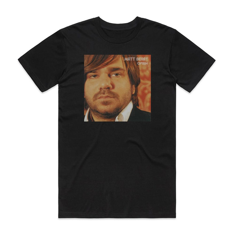 Matt Berry Opium Album Cover T-Shirt Black