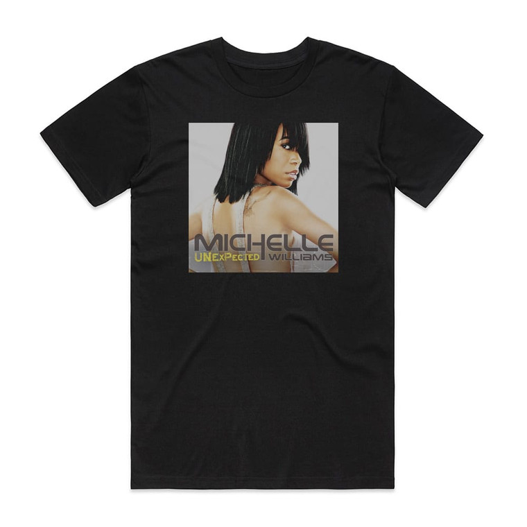 Michelle Williams Unexpected Album Cover T-Shirt Black