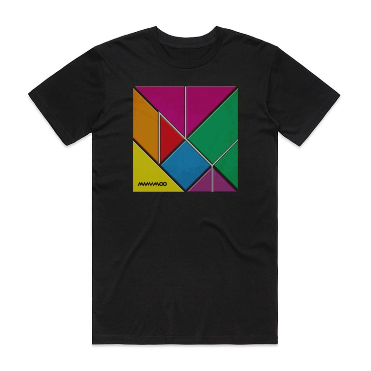 MAMAMOO New York Album Cover T-Shirt Black