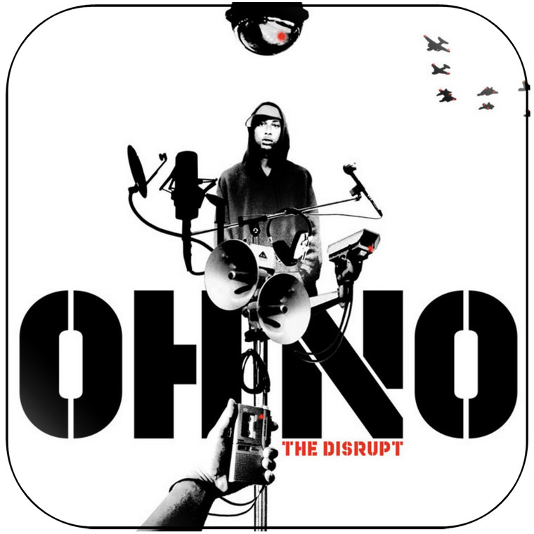 Oh No The Disrupt Album Cover Sticker