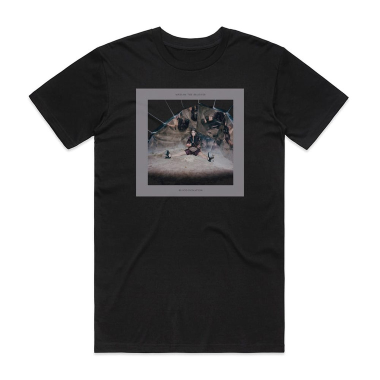 Mariam The Believer Blood Donation Album Cover T-Shirt Black