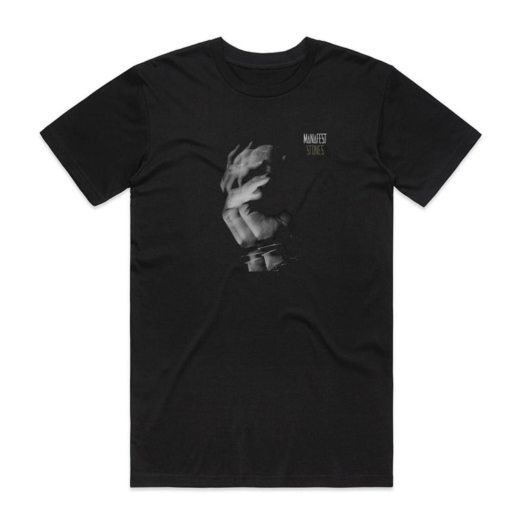 Manafest Stones Album Cover T-Shirt Black
