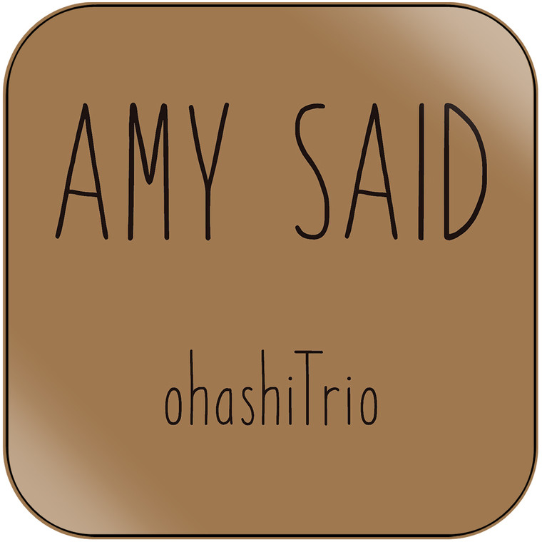 Ohashi Trio Amy Said Album Cover Sticker