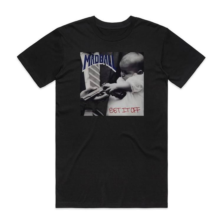 Madball Set It Off Album Cover T-Shirt Black
