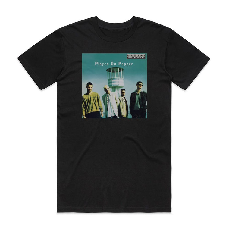 Michael Learns to Rock Played On Pepper 1 Album Cover T-Shirt Black