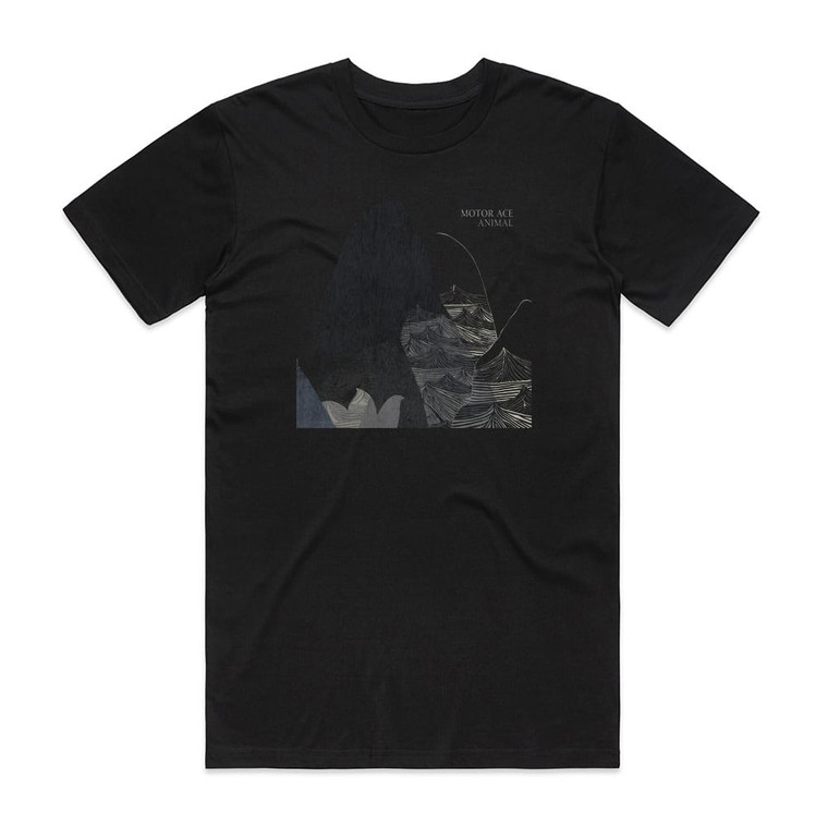 Motor Ace Animal Album Cover T-Shirt Black