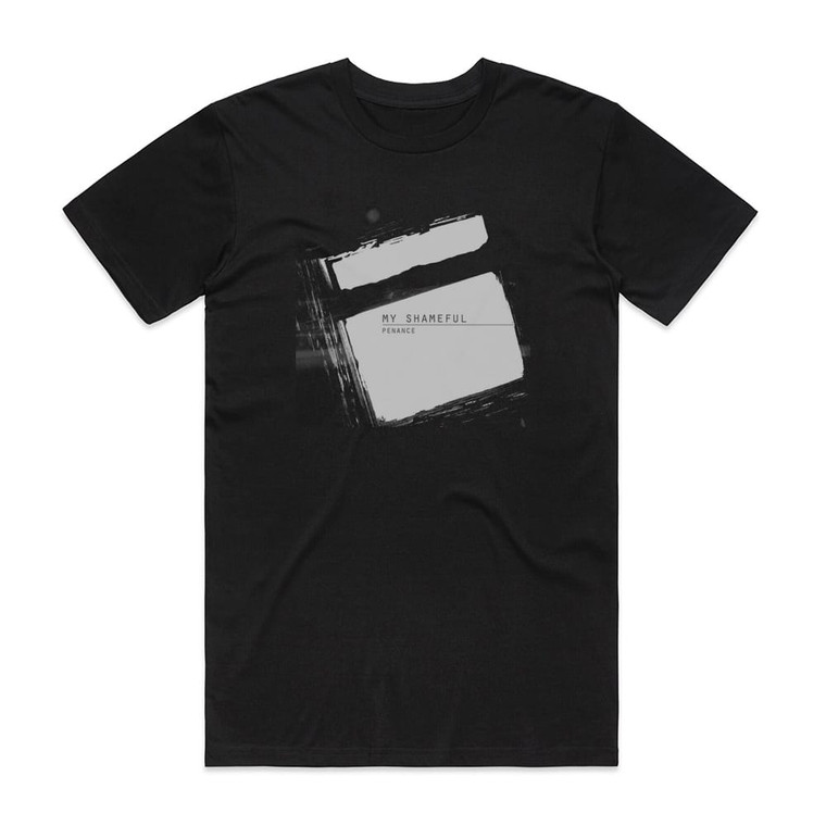 My Shameful Penance Album Cover T-Shirt Black