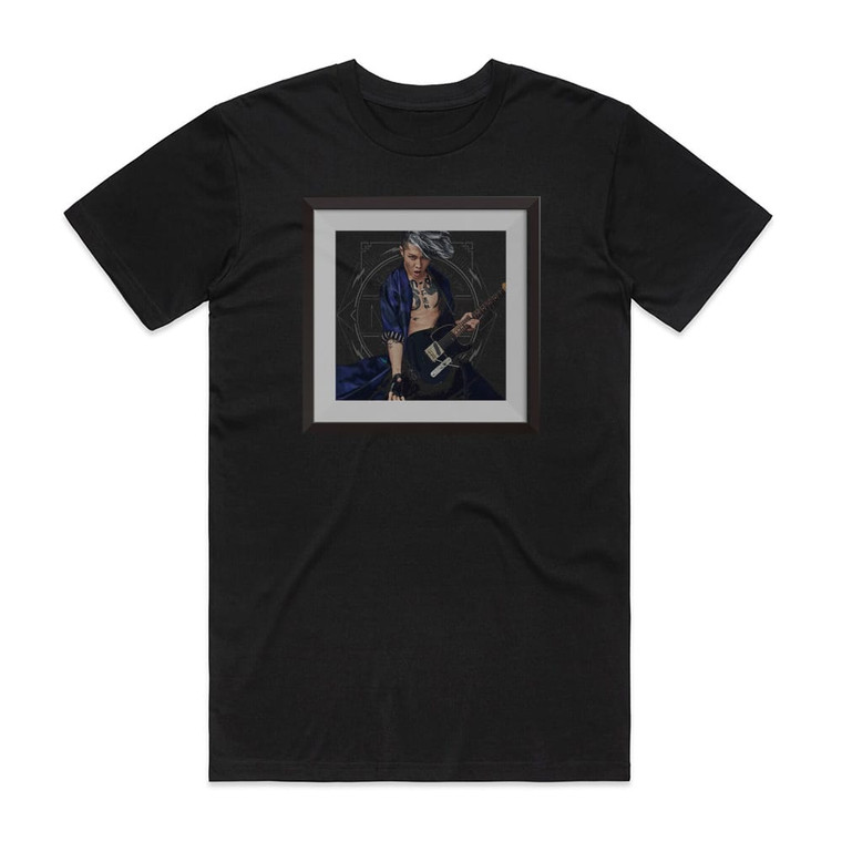 MIYAVI All Time Best Day 2 Album Cover T-Shirt Black