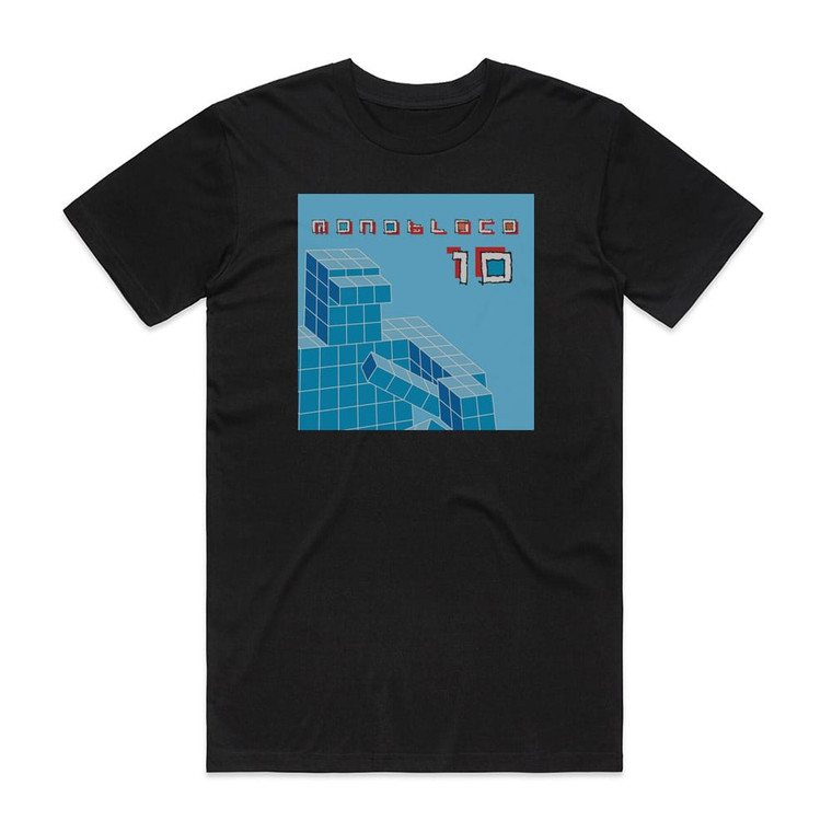 Monobloco Monobloco 10 Ao Vivo Album Cover T-Shirt Black