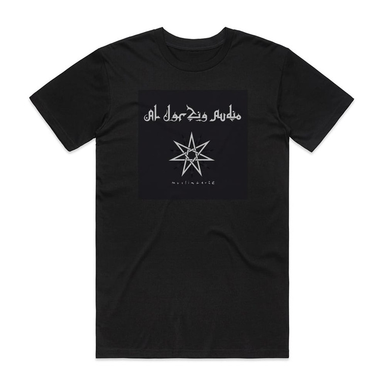 Muslimgauze Al Jar Zia Audio Album Cover T-Shirt Black