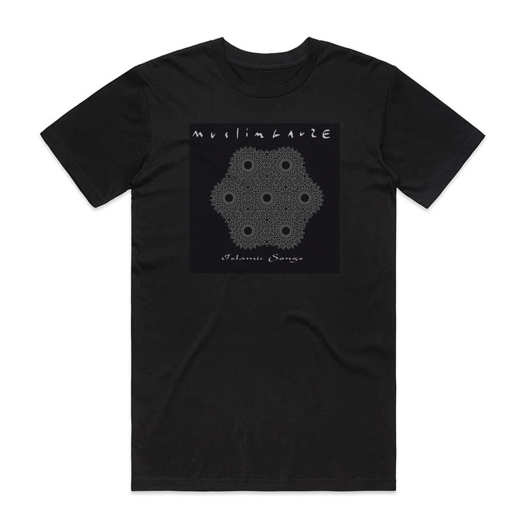 Muslimgauze Izlamic Songs Album Cover T-Shirt Black