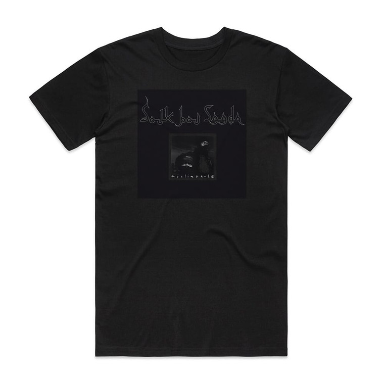 Muslimgauze Souk Bou Saada Album Cover T-Shirt Black