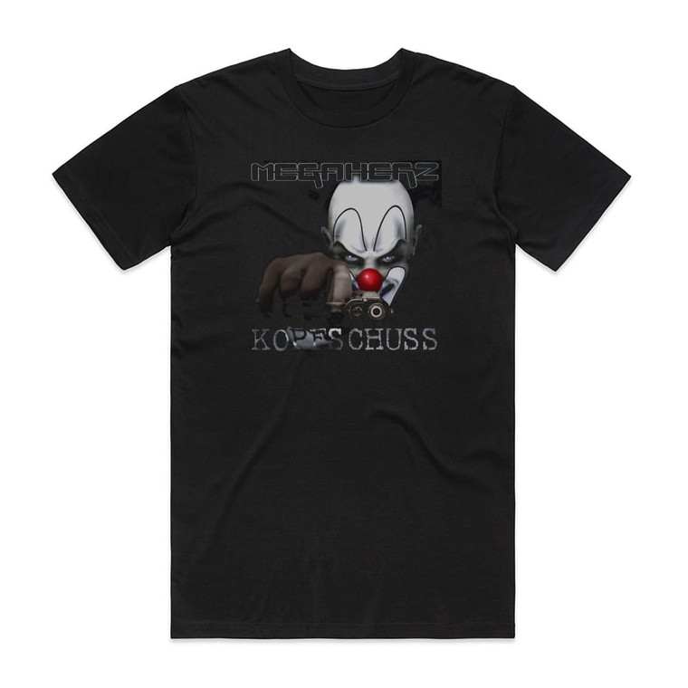 Megaherz Kopfschuss 1 Album Cover T-Shirt Black