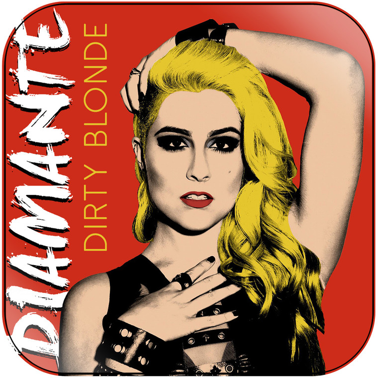 Diamante Dirty Blonde Album Cover Sticker