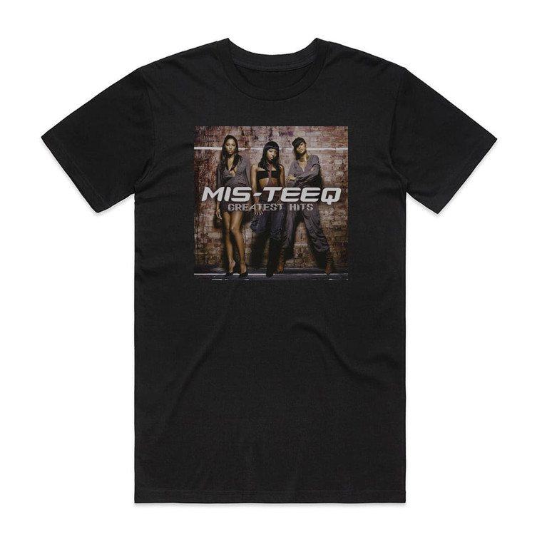 Mis-Teeq Greatest Hits Album Cover T-Shirt Black