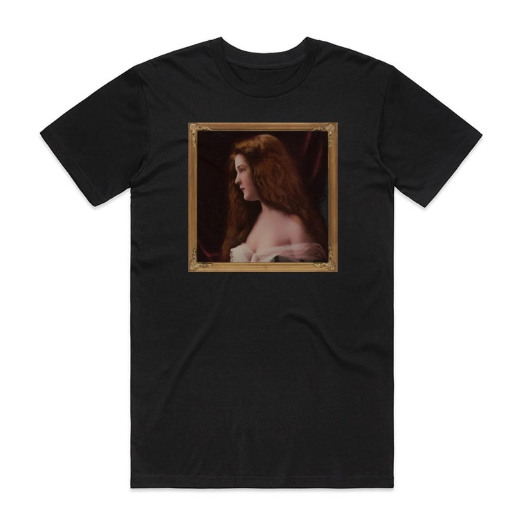 Mickey Newbury Lulled By The Moonlight Album Cover T-Shirt Black