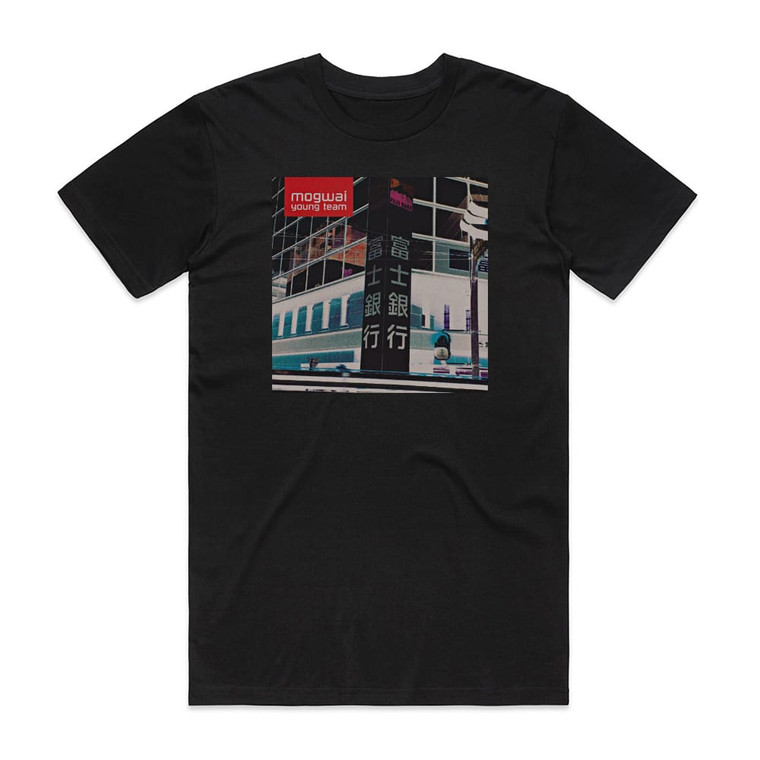 Mogwai Young Team Album Cover T-Shirt Black