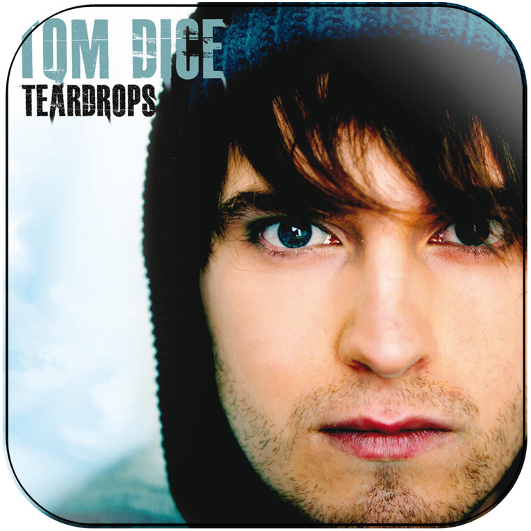 Tom Dice Teardrops Album Cover Sticker